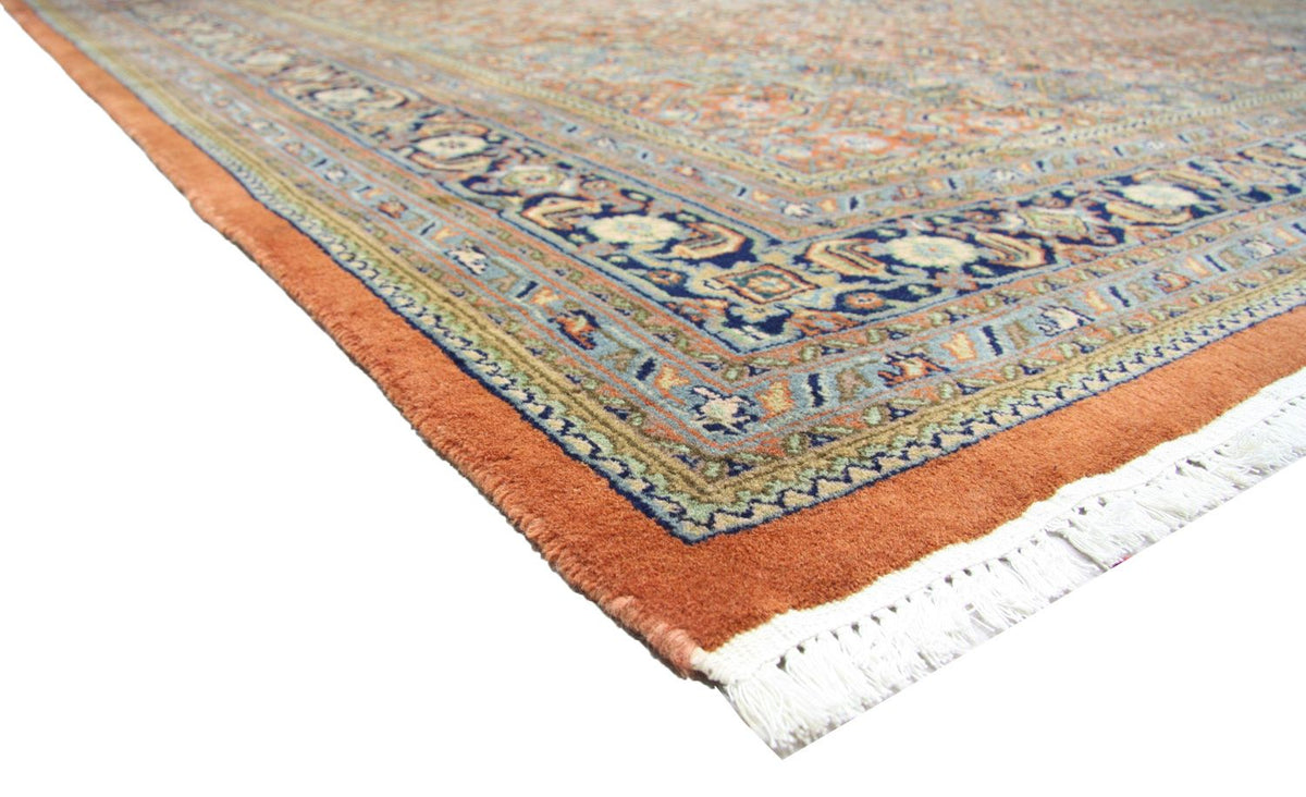 Perzisch tapijt - Bijar - 348 x 250 cm - blauw