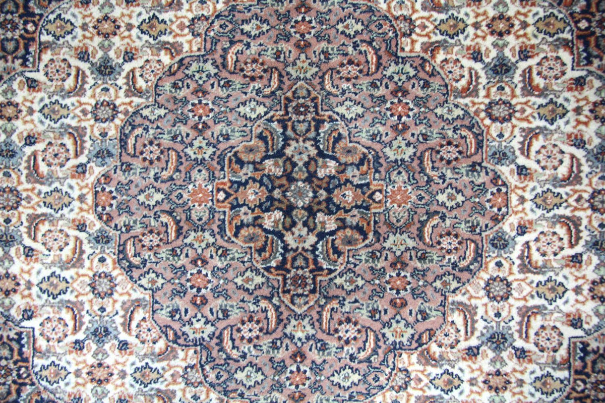 Perzisch tapijt - Tabriz - 390 x 290 cm - blauw