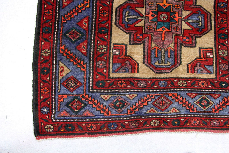 Loper Perzisch Tapijt - Nomadisch - 245 x 120 cm - blauw