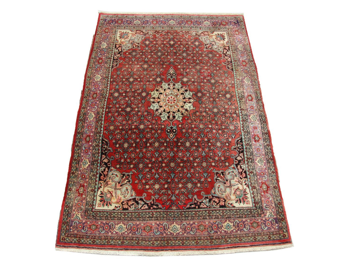 Perzisch tapijt - Bijar - 245 x 144 cm - bruin