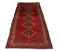 Loper Perzisch Tapijt - Nomadisch - 369 x 178 cm - rood