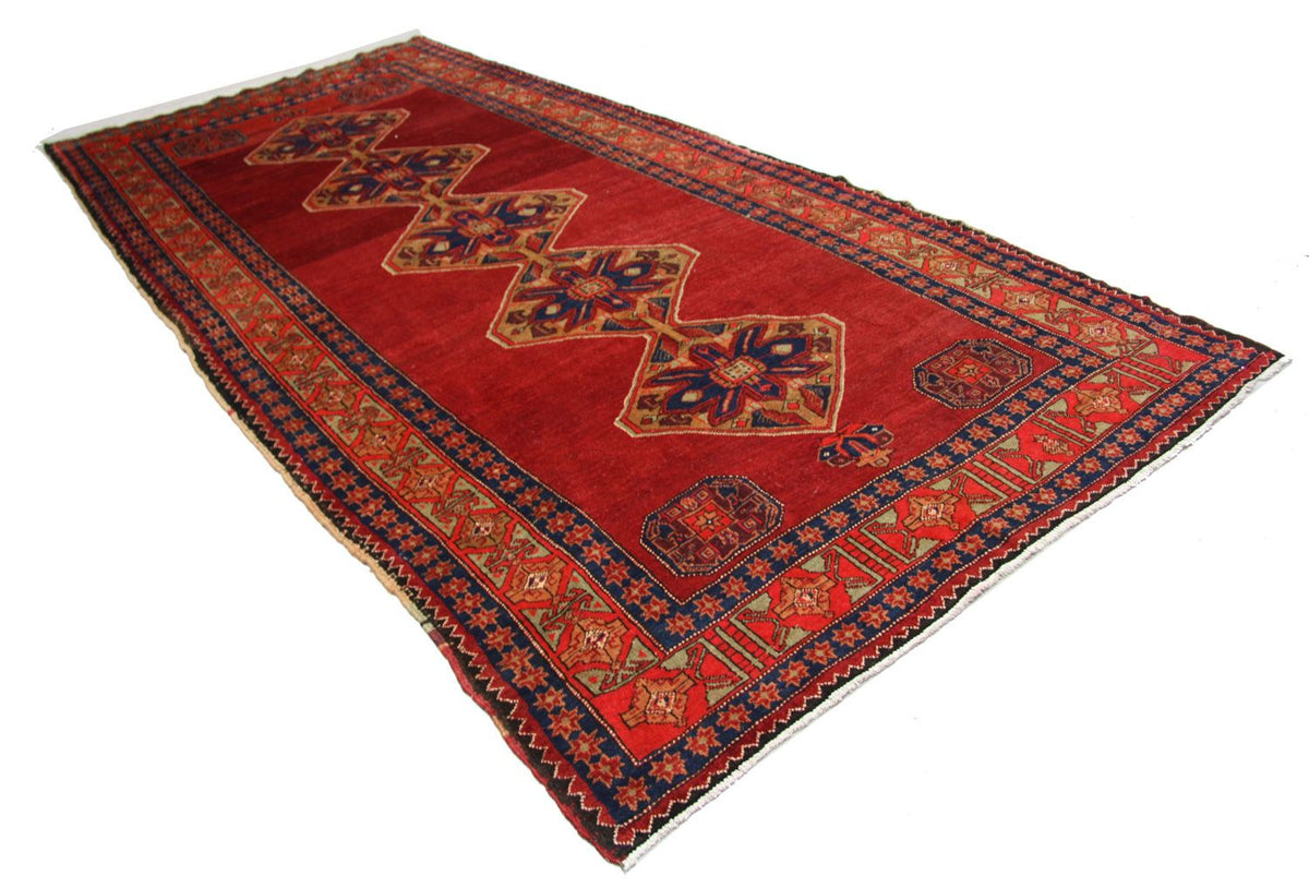 Loper Perzisch Tapijt - Nomadisch - 369 x 178 cm - rood