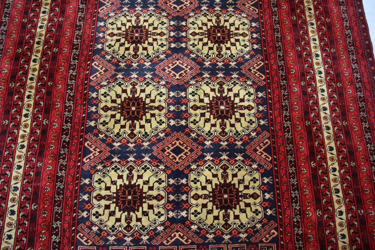 Afghaans tapijt - 288 x 195 cm - rood