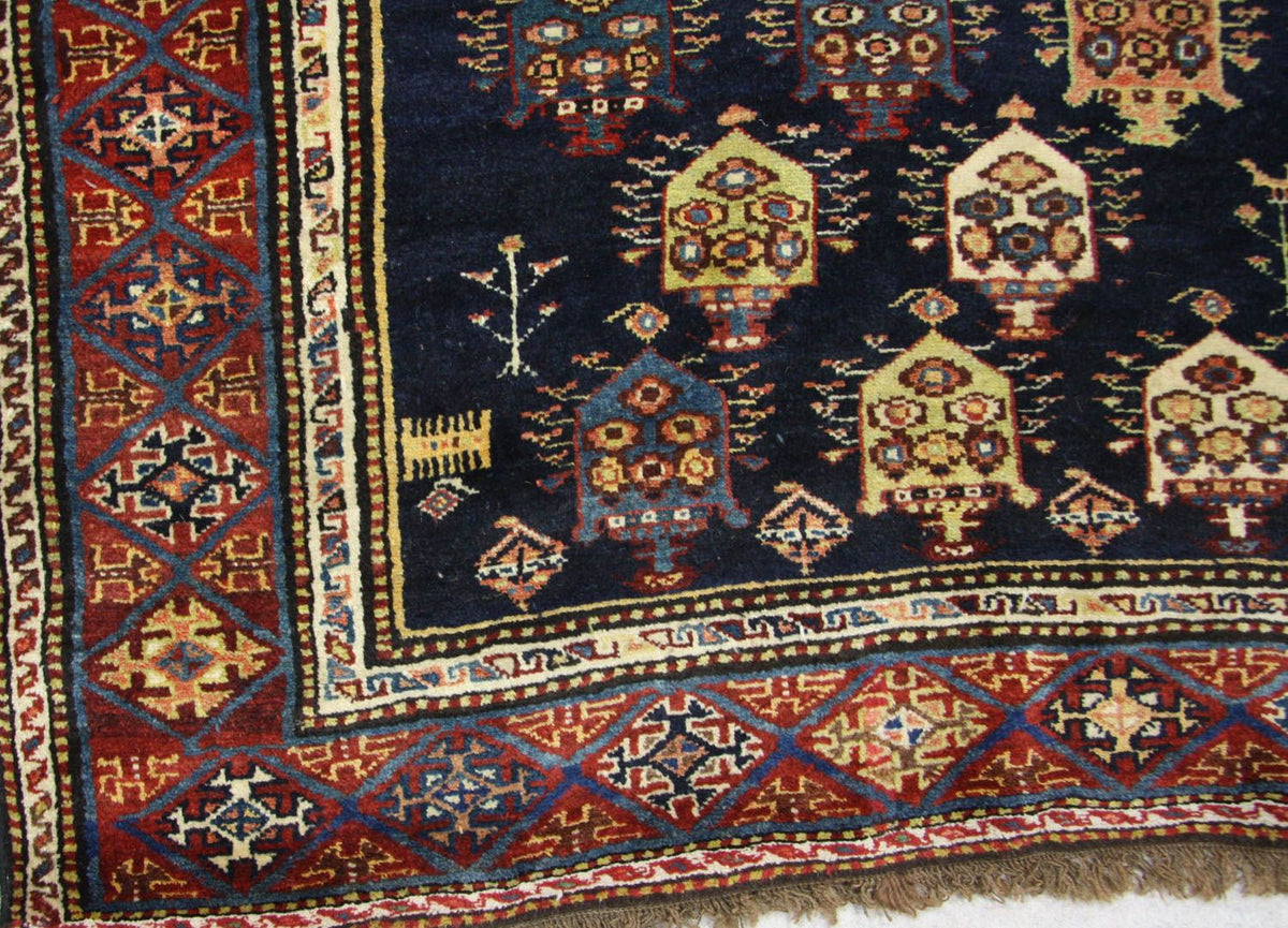 Loper Perzisch Tapijt - Nomadisch - 331 x 113 cm - blauw