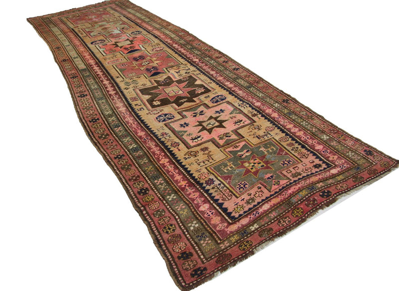Loper Ziegler Tapijt - Shirvan - 390 x 148 cm - veelkleurig