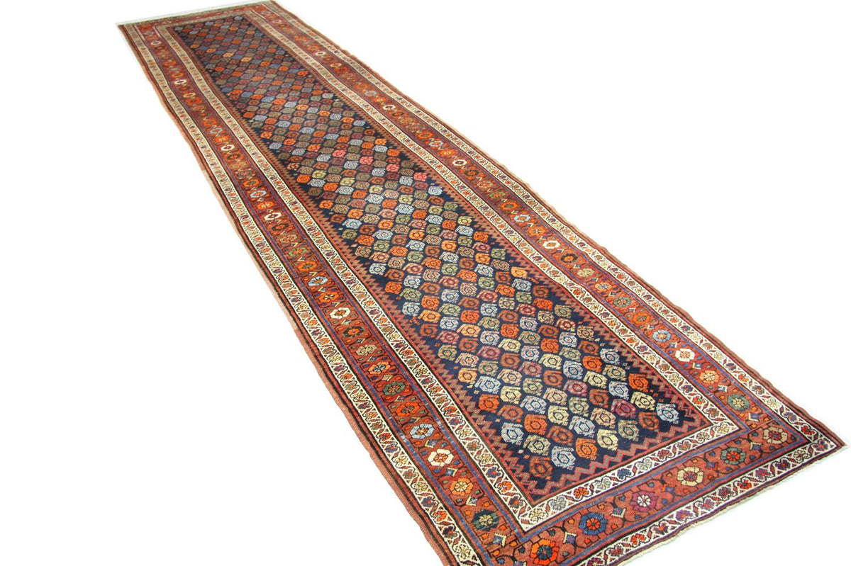 Loper Ziegler Tapijt - Shirvan - 440 x 113 cm - bruin