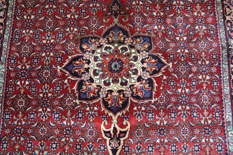 Loper Perzisch tapijt - Bijar - 350 x 170 cm - rood