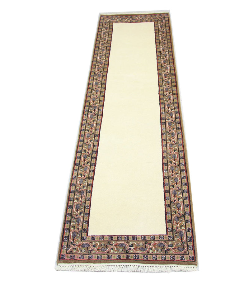 Loper Perzisch tapijt - Mir - 295 x 85 cm - beige