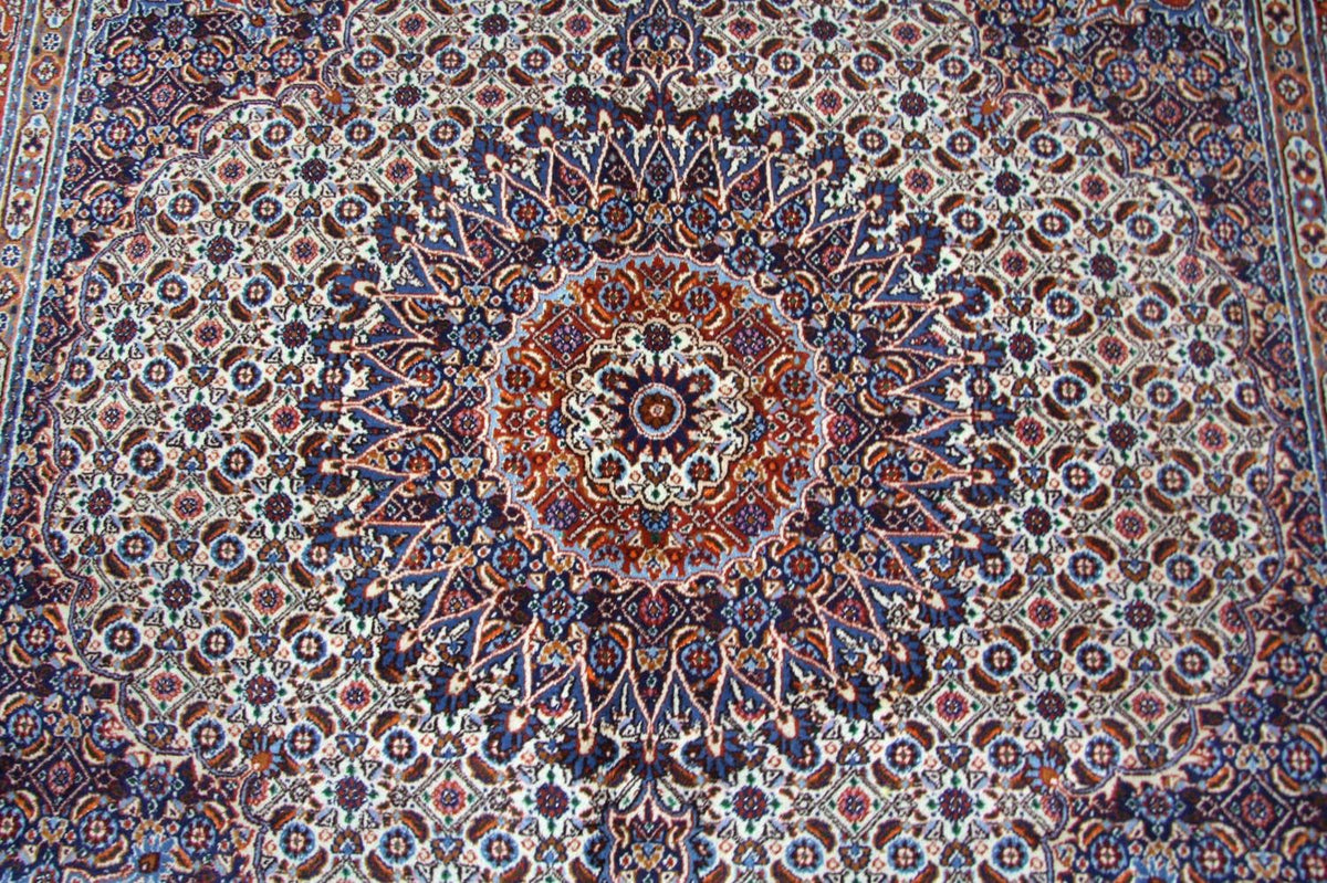 Perzisch tapijt - Klassiek vierkant  - 207 x 204 cm - blauw