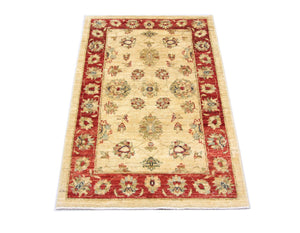 Ziegler tapijt - 120 x 77 cm - beige