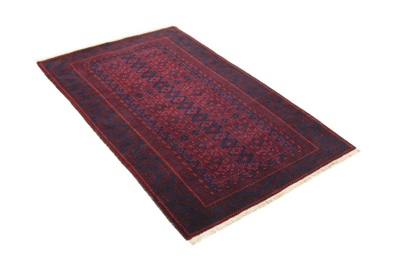 Afghaans tapijt - 155 x 100 cm - rood