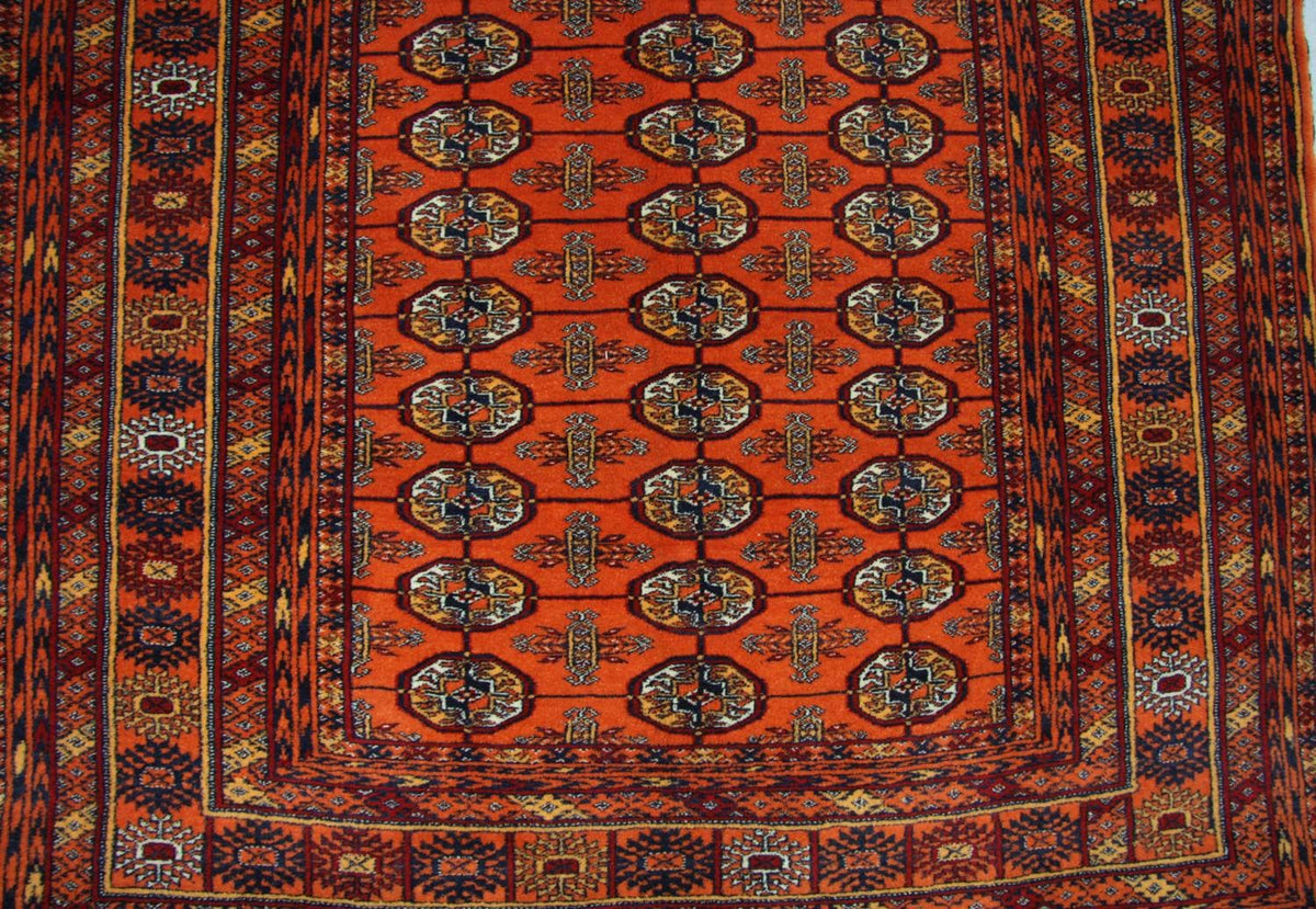 Afghaans tapijt - 177 x 119 cm - oranje