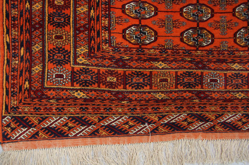 Afghaans tapijt - 177 x 119 cm - oranje