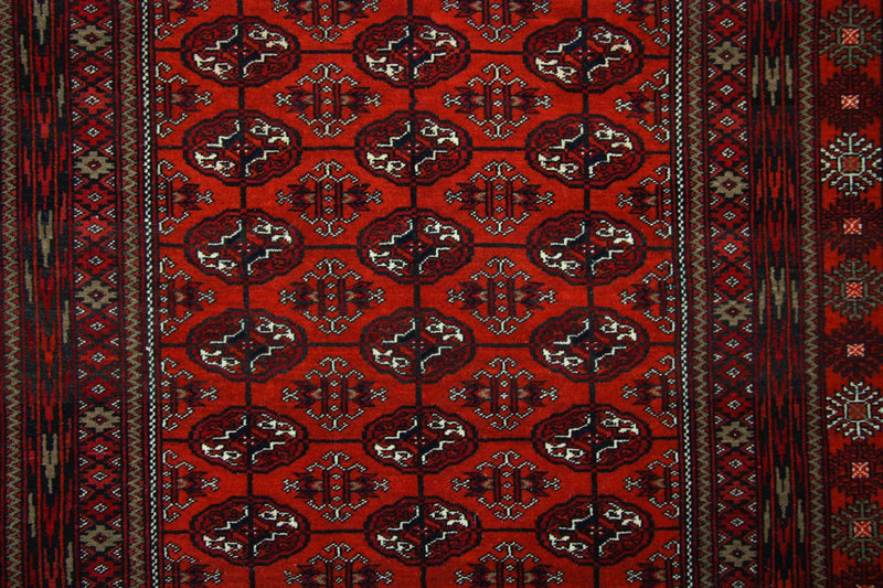 Afghaans tapijt - 193 x 134 cm - rood