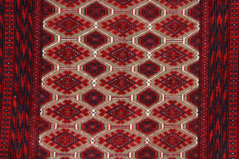 Afghaans tapijt - 170 x 118 cm - rood
