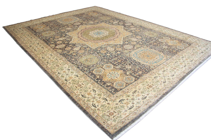 Ziegler tapijt - 354 x 271 cm - blauw