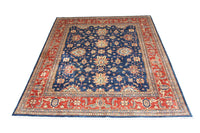 Ziegler Tapijt - Kazak - 303 x 246 cm - blauw