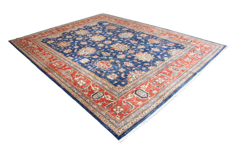 Ziegler Tapijt - Kazak - 303 x 246 cm - blauw