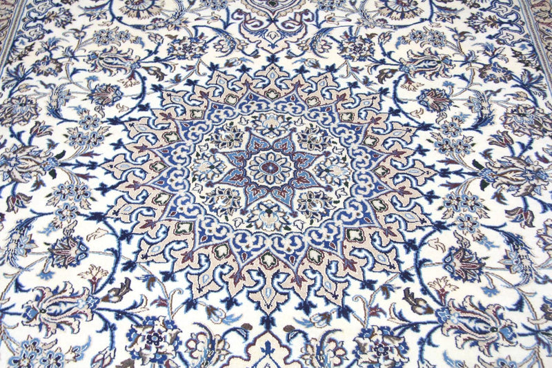 Perzisch tapijt - Nain - 359 x 251 cm - blauw