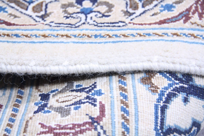 Perzisch tapijt - Nain - 359 x 251 cm - blauw