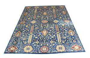 Ziegler tapijt - 362 x 277 cm - blauw
