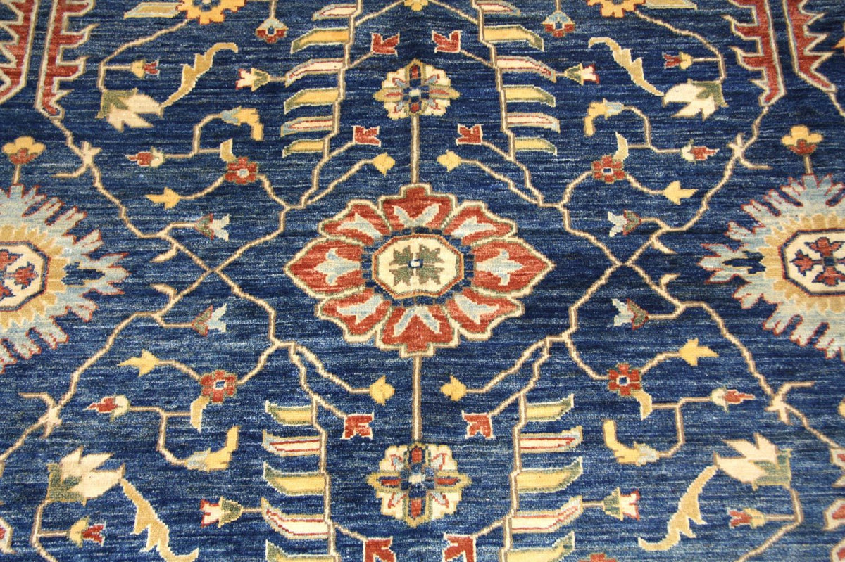 Ziegler tapijt - 362 x 277 cm - blauw