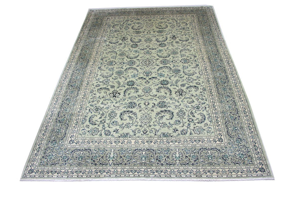 Perzisch tapijt - Keshan - 362 x 251 cm - blauw
