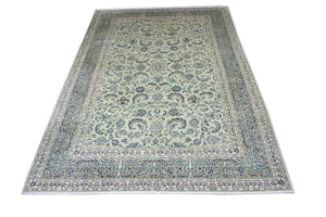 Perzisch tapijt - Keshan - 362 x 251 cm - blauw