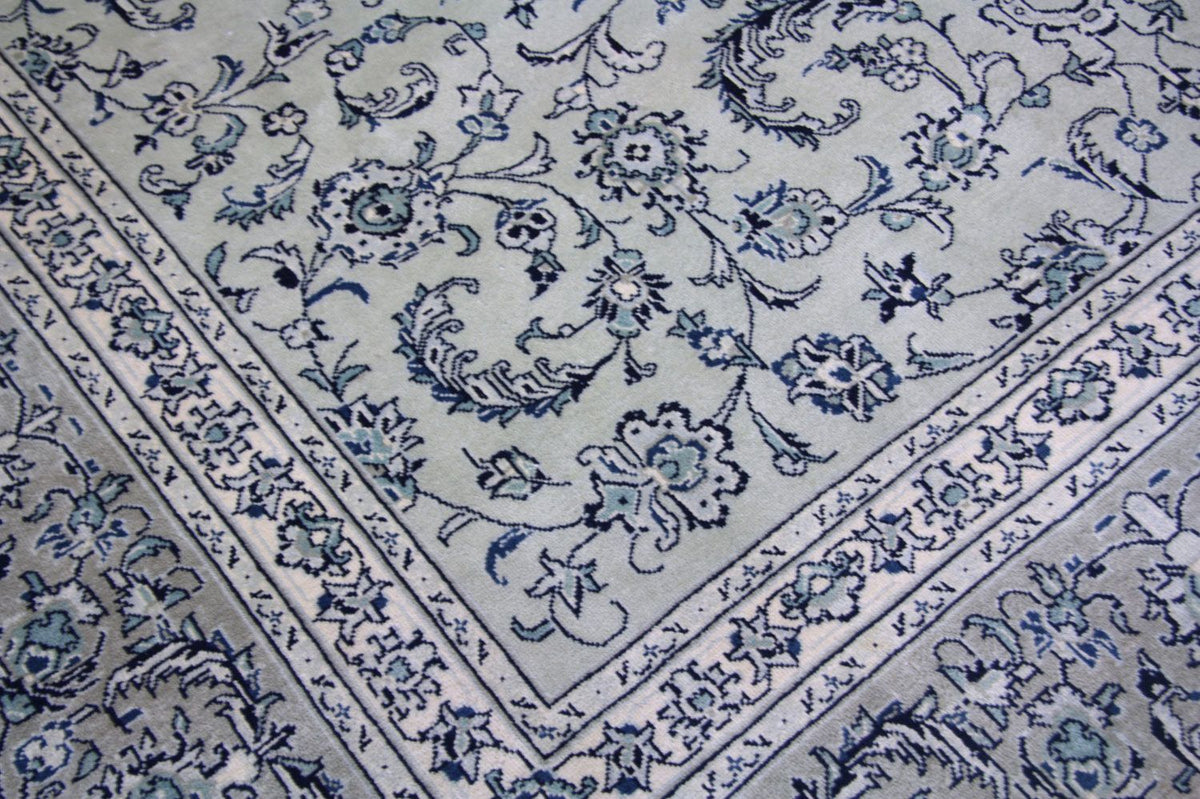 Perzisch tapijt - Keshan - 362 x 251 cm - blauw