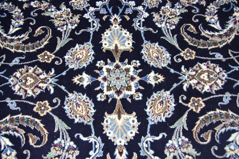 Perzisch tapijt - Nain - 334 x 245 cm - donkerblauw