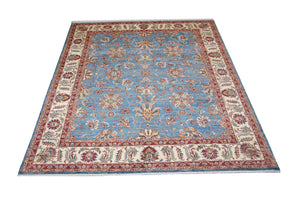 Ziegler tapijt - 304 x 249 cm - blauw