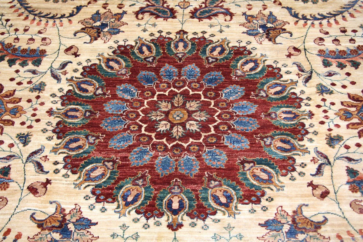 Ziegler tapijt - 299 x 250 cm - beige