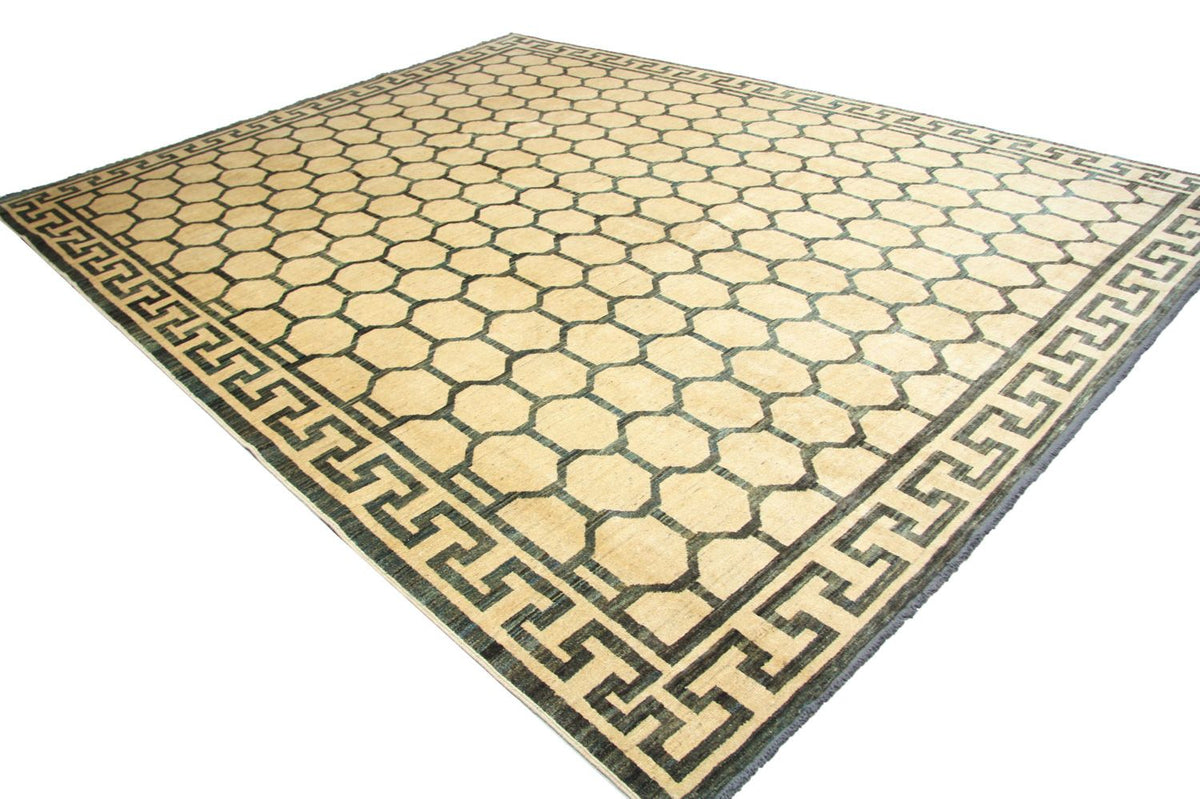 Ziegler tapijt - Modern - 364 x 279 cm - beige
