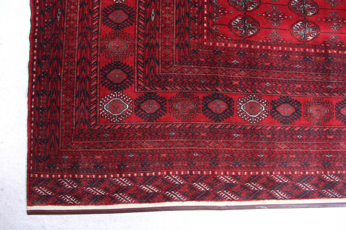 Afghaans tapijt - Bukhara - 338 x 258 cm - rood