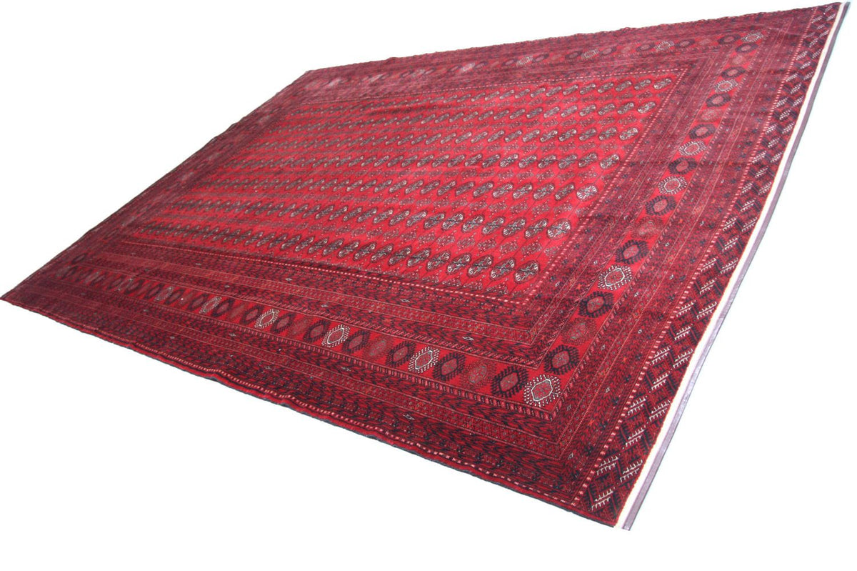 Afghaans tapijt - Bukhara - 338 x 258 cm - rood