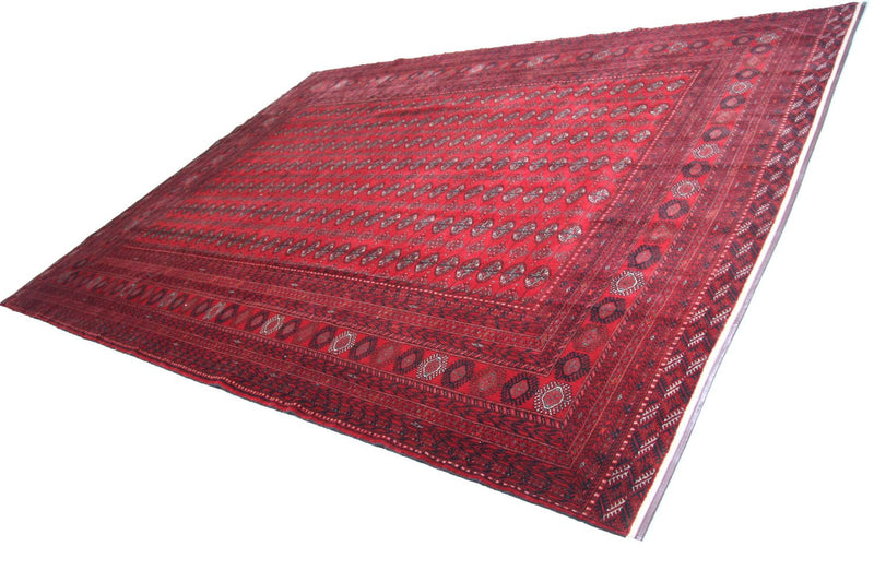 Afghaans tapijt - Bukhara - 338 x 258 cm - rood