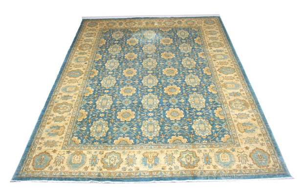 Ziegler tapijt - 366 x 266 cm - blauw
