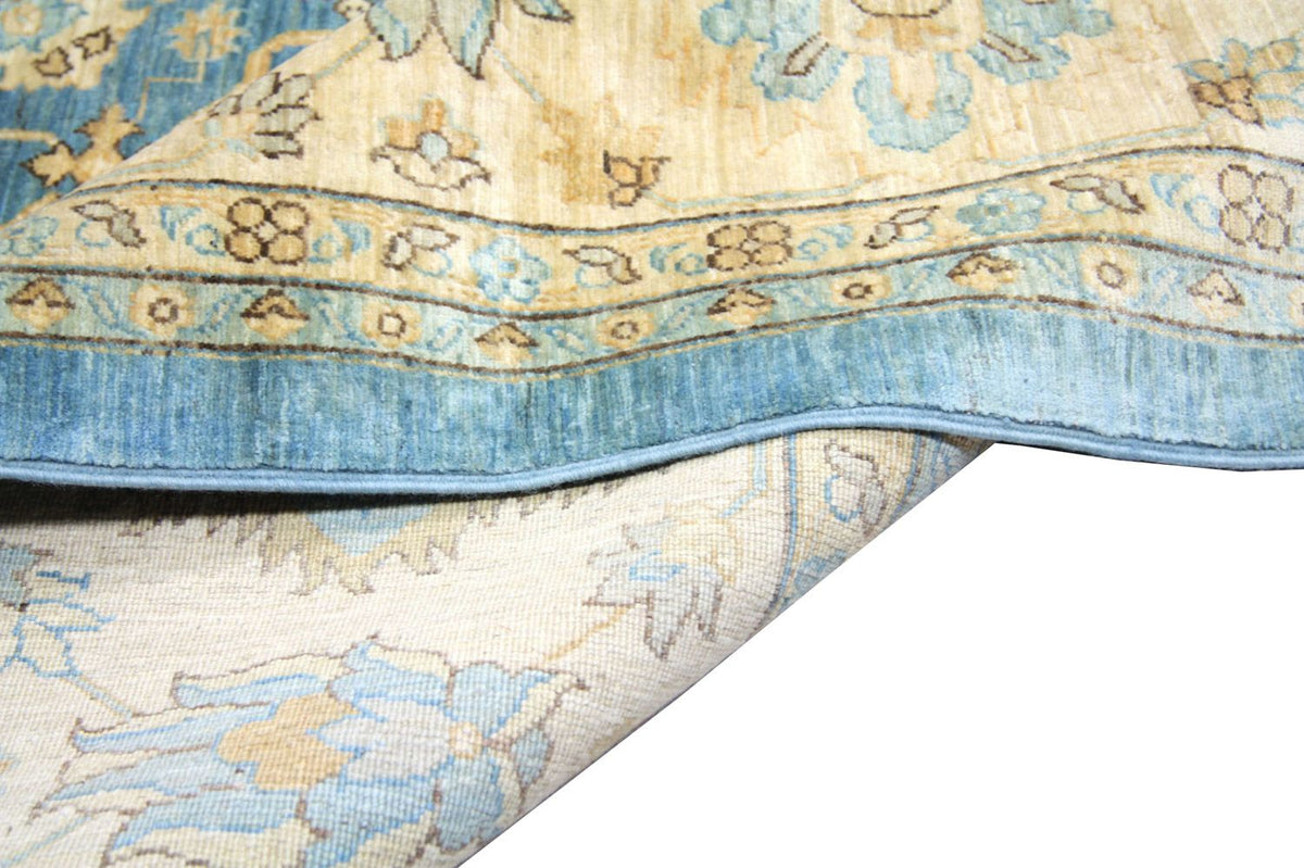 Ziegler tapijt - 366 x 266 cm - blauw