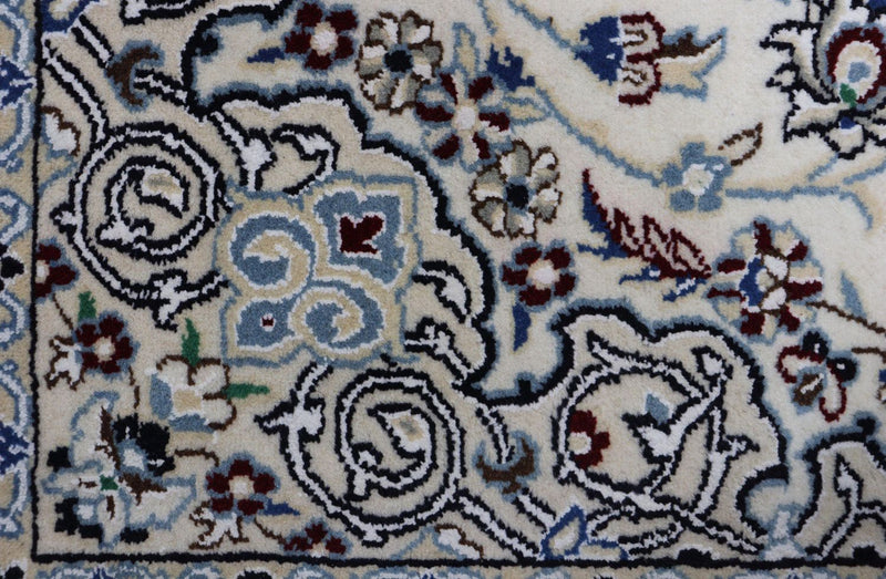 Perzisch tapijt - Nain - Koninklijk - 172 x 120 cm - blauw