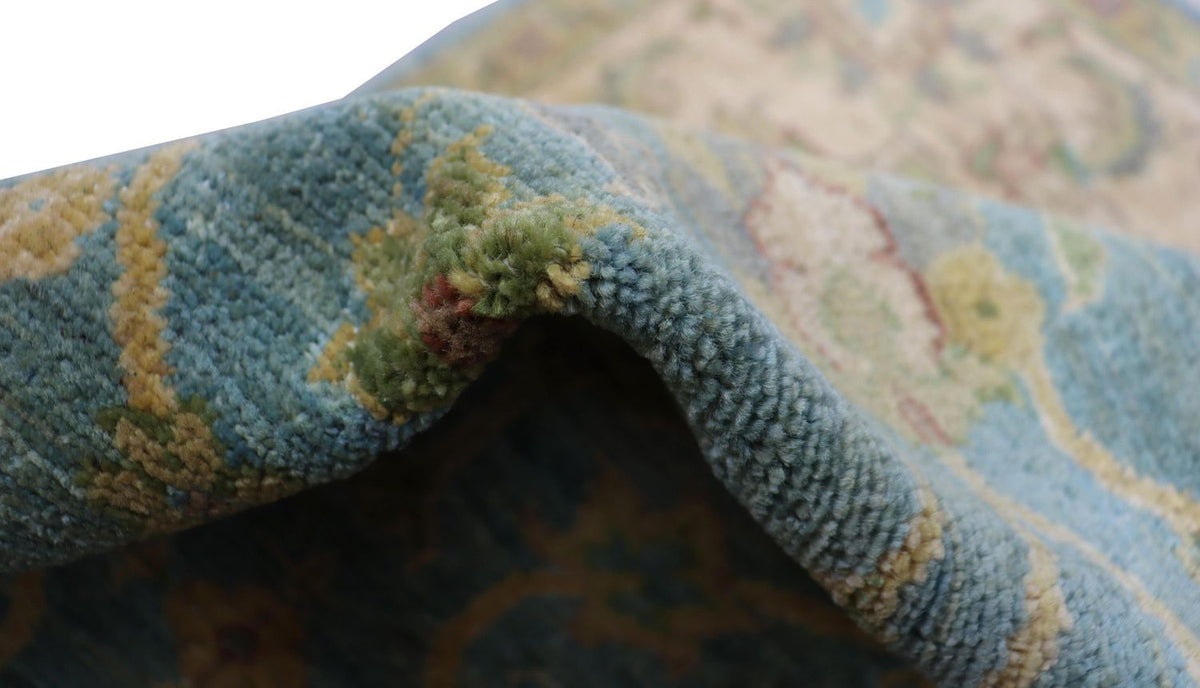 Ziegler tapijt - 178 x 123 cm - blauw