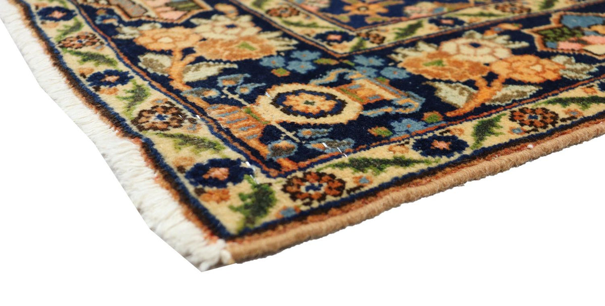Perzisch tapijt - Tabriz - 186 x 133 cm - blauw
