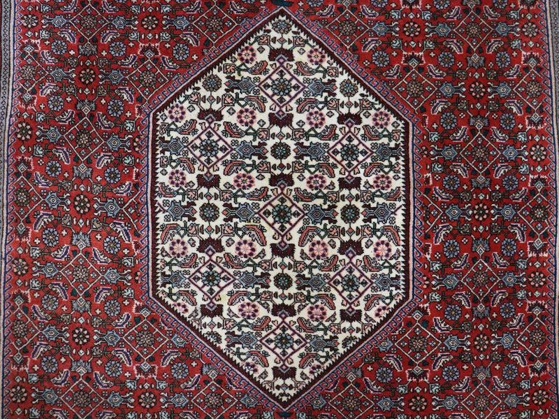 Perzisch tapijt - Bijar - 173 x 114 cm - bruin