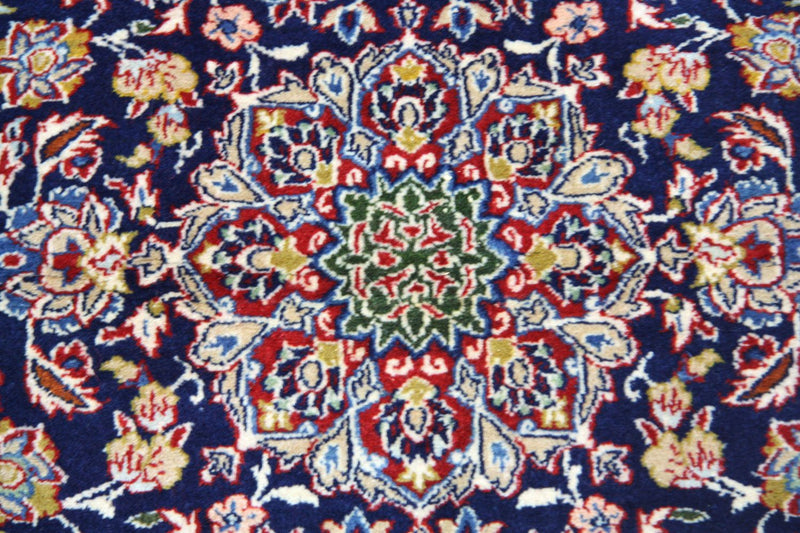 Perzisch tapijt - Isfahan - Premium - 91 x 67 cm - blauw