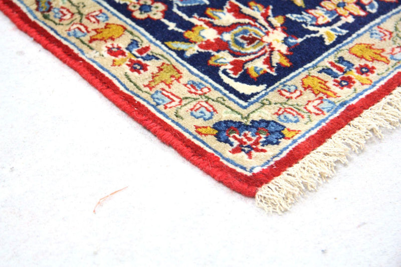 Perzisch tapijt - Isfahan - Premium - 91 x 67 cm - blauw