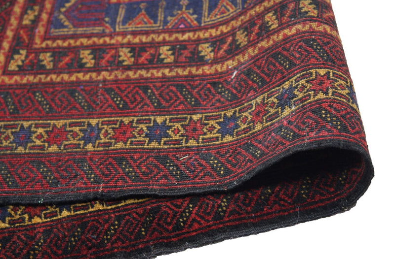 Afghaans tapijt - 152 x 95 cm - rood