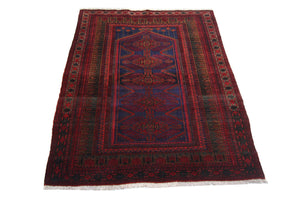Baluch tapijt - 151 x 107 cm - blauw