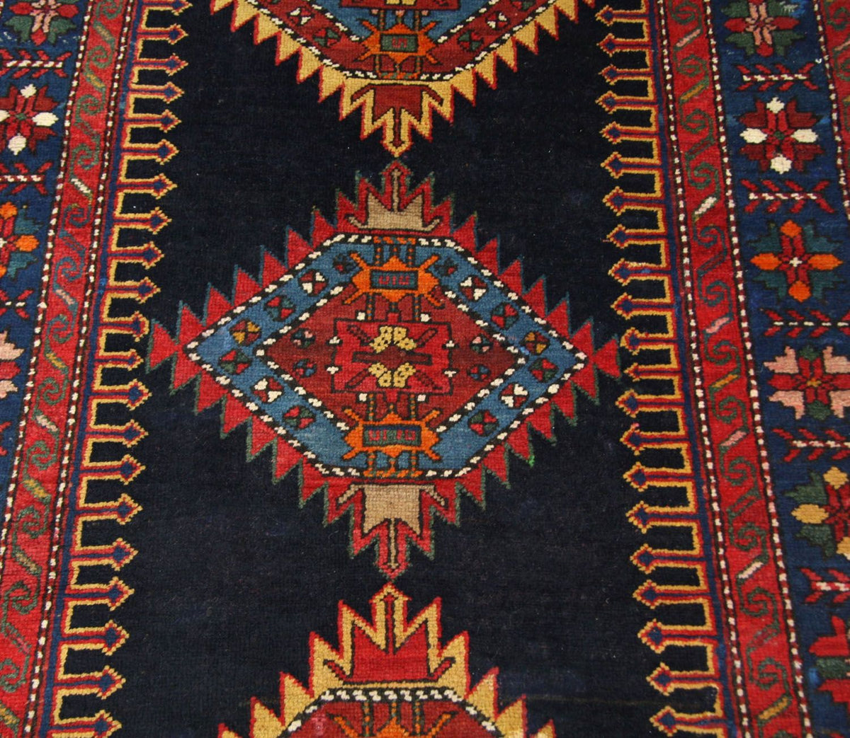 Loper Ziegler Tapijt - Kazak - 268 x 110 cm - blauw
