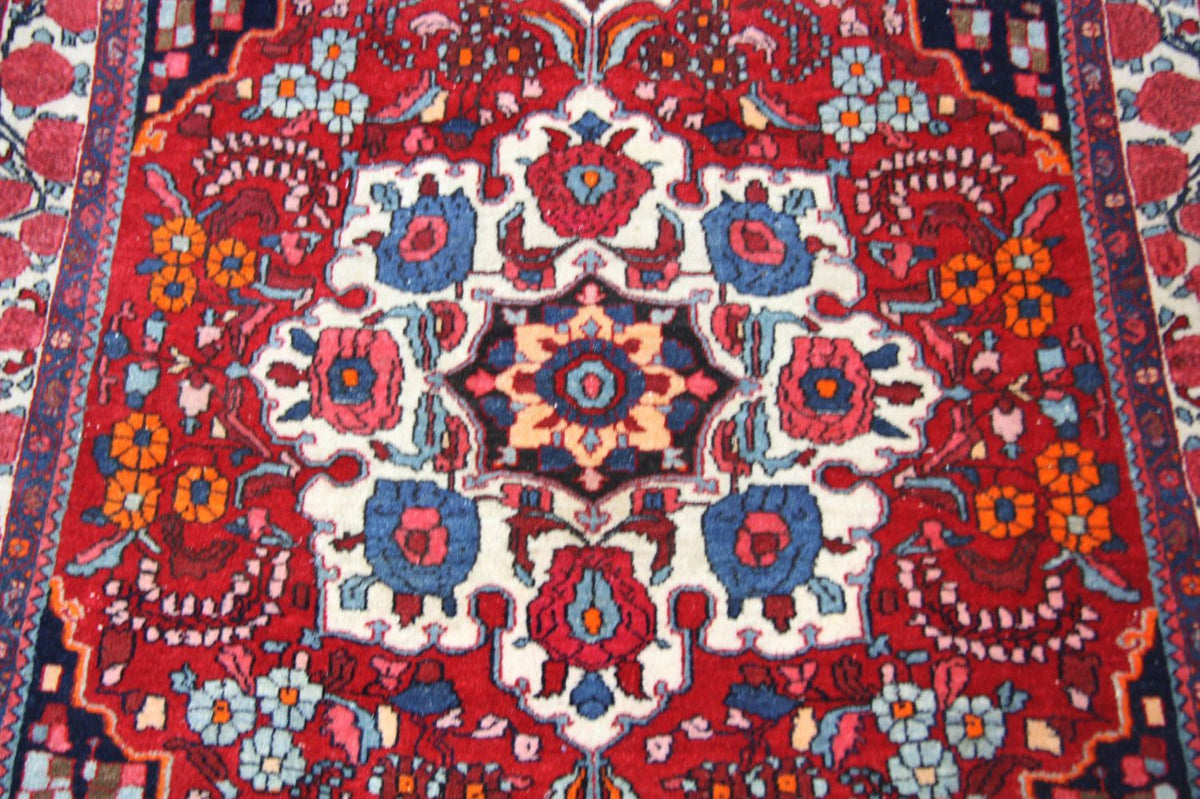 Perzisch tapijt - Bijar - 160 x 110 cm - rood