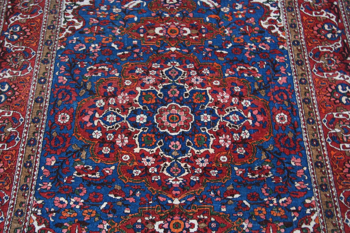 Perzisch Tapijt - Nomadisch - 203 x 143 cm - blauw
