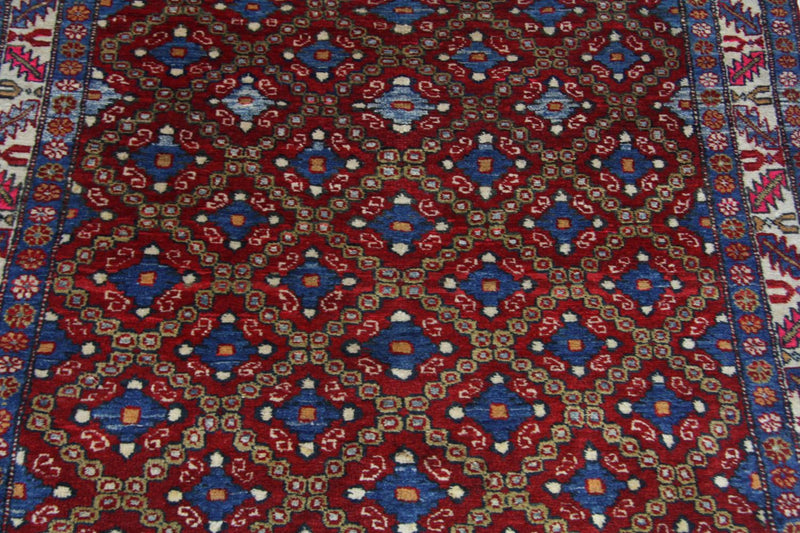 Afghaans tapijt - Bukhara - 202 x 123 cm - blauw
